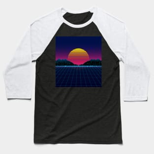 Futuresynth Aesthetics Baseball T-Shirt